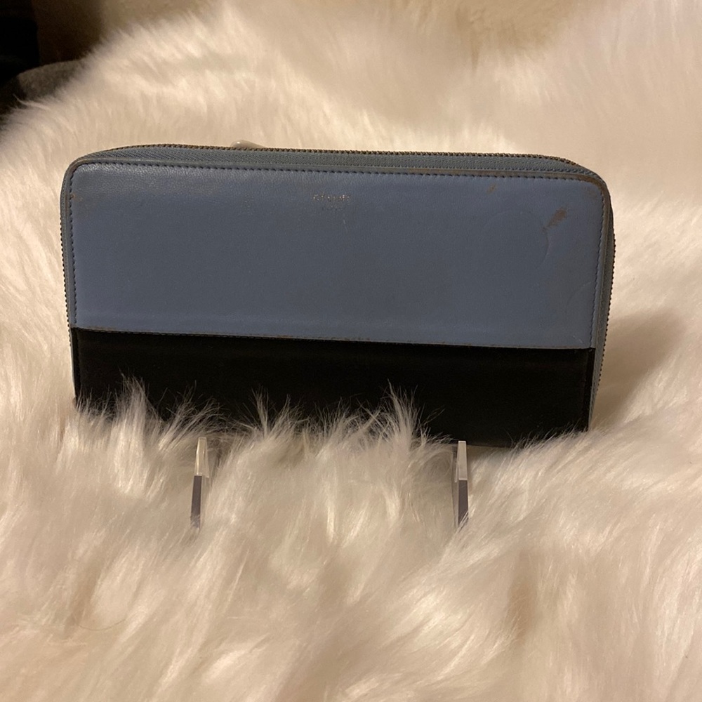 Authentic Celine Long Zipper Wallet